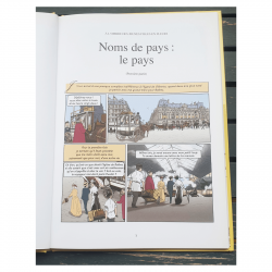 Illustration de la Gare Saint-Lazare dans l'album A l'ombre des jeunes filles en fleurs - Noms de pays le pays